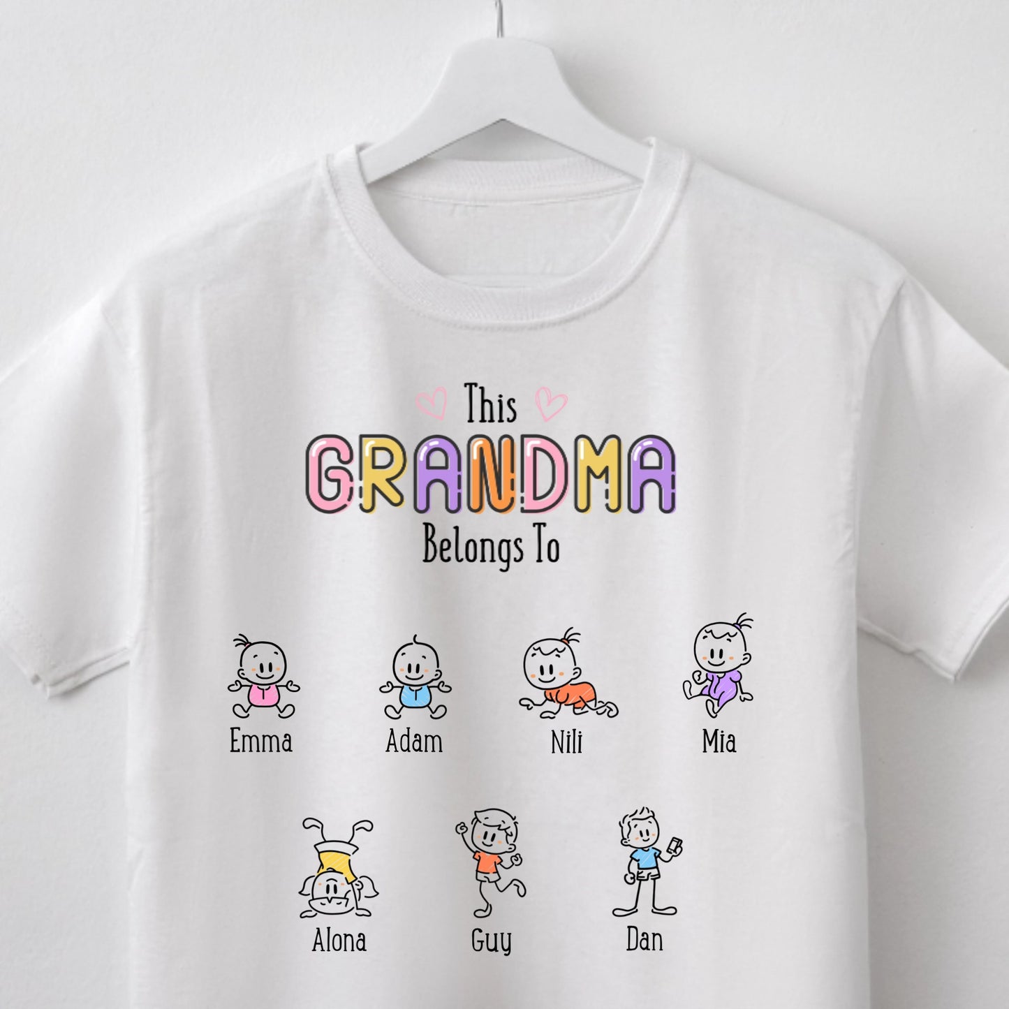 Grandma Personalized T-Shirt